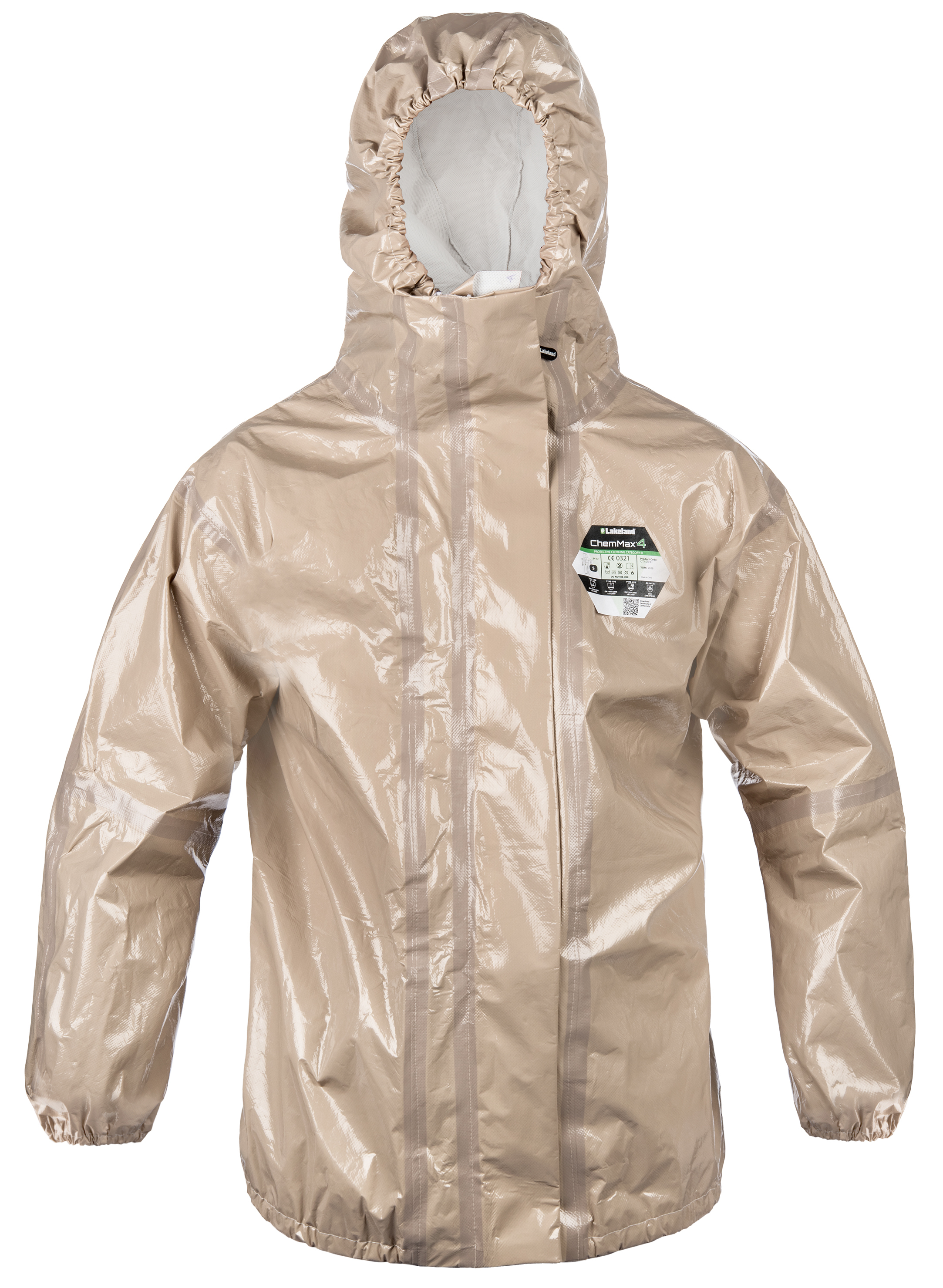 ChemMax® 4 Plus Jacket with double zip & storm flap front… | Lakeland