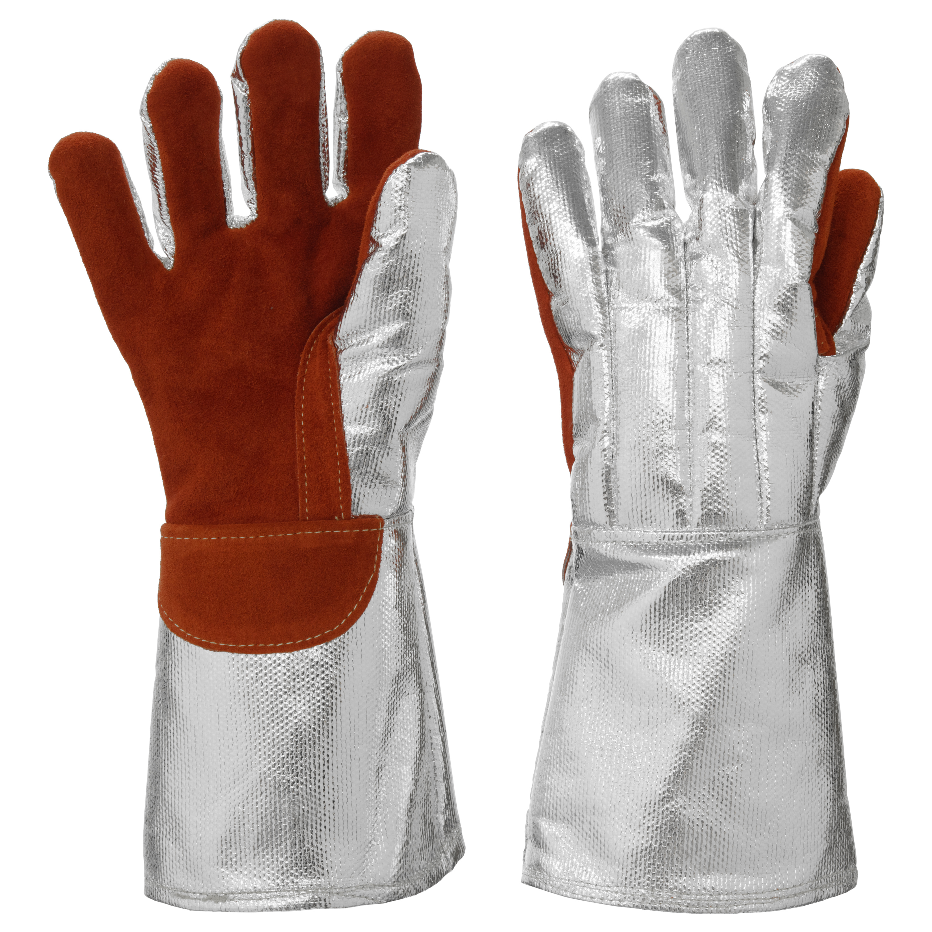 Aluminized gloves 