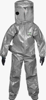 ChemMax® 3 Coverall-400 Level B, encapsulated suit, rear entry, PVC face shield - CT3400 G