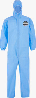 Safegard™ GP Coverall with elasticated hood, cuffs, waist and ankles - ESGP528 B F