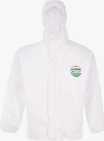 MicroMax™ NS Coat with zipper, attached hood, boot, elastic wrist and ankles - AMN145