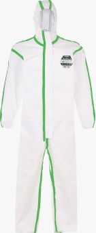 MicroMax™ TS Coverall - elasticated hood, cuffs, waist and ankles - ETS Liu Bian Xiong Biao