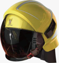 Magma CE Firefighter Helmet - Magma B