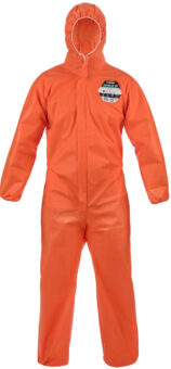 赛服佳GP连体防护服-带帽 ;腰部,手腕和脚踝处橡筋收口;带拉链门襟。 - ESGP528 O