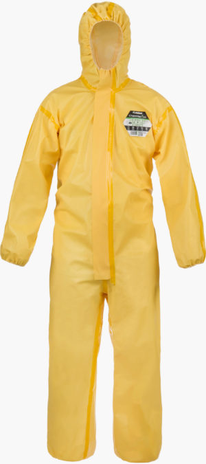 LAKELAND ChemMAX 1EB Ebola Hooded Coverall Hazmat Chemical Suit • Size XXL • NEW 