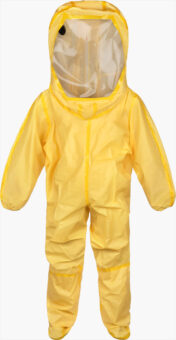 ChemMax 2 Encapsulating Suit with visor- Expanded back for internally worn SCBA - CT1 S450 Front lo