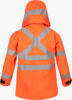 Arc / FR Rated Rainwear Jacket - X-Back Design - Orange - HVAJ01 ORX Jacket Back lo