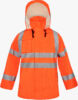 Arc / FR Rated Rainwear Jacket - X-Back Design - Orange - HVAJ01 ORX Jacket lo