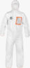 MicroMax®​ NS NUCLEAR: Coverall with elasticated hood, cuffs, waist & ankles and docimeter viewing window on chest - Emn428 Cpw
