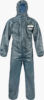 Pyrolon™ CRFR flame retardant chemical suit with double zip & storm flaps and elasticated hood, cuffs, waist and ankles - Ecr428