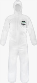 Safegard™ 76 Coverall with elasticated hood, cuffs, waist and ankles - Es428