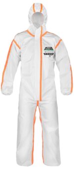 Micromax® TS Type 4 Coverall -elasticated hood, cuffs, waist and ankles TGA APPROVED - Micromax Ts Emnt428 Oe