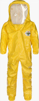 ChemMax™ 4 Plus Encapsulated Suit - Expanded Back/Rear Entry - C4 T450 Y Front