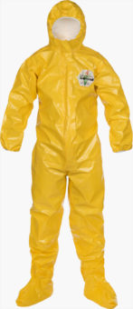 ChemMax™ 4 Plus Coverall - Respirator Fit Hood/Boots - Ps41151