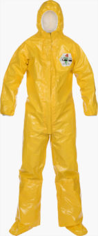 ChemMax™ 4 Plus Coverall - Respirator Fit Hood/Boots/Boot Flaps - Ps41165