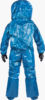 Interceptor® Fully Encapsulating EN 943 Type 1a Gas Tight Suit - FRONT ENTRY - Ps80640 Back