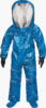 Interceptor® Fully Encapsulating EN 943 Type 1a Gas Tight Suit - FRONT ENTRY - Ps80640 Front