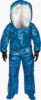 Interceptor® - Multi-layer, High Barrier Fully Encapsulating Gas Tight Type 1a Suit  - Rear Entry - Ps80650 Front