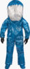 Interceptor™: fully encapsulating EN 943 Type 1a gas tight suit. Rear entry - wide vision visor - Ps80650 W Front