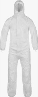 CleanMax® Clean Manufactured Non-Sterile Coverall - Hood, Elastic Wrist/Ankle - CTL428CM