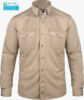High Performance FR Knit Button-Up Shirt - ISHAT20 front lo ttot