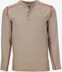 High Performance FR Long Sleeve Knit Henley - Hsat20 Front