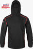 High Performance FR Waffle Hoodie w/ Neck Gaiter - LSCMWHO1 front gater lo showstop