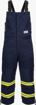 FR Insulated Bib Pants with Reflective Trim - Nib08 Rt13