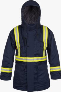 FR Insulated Parka with Reflective Trim - Nip08 Rt13