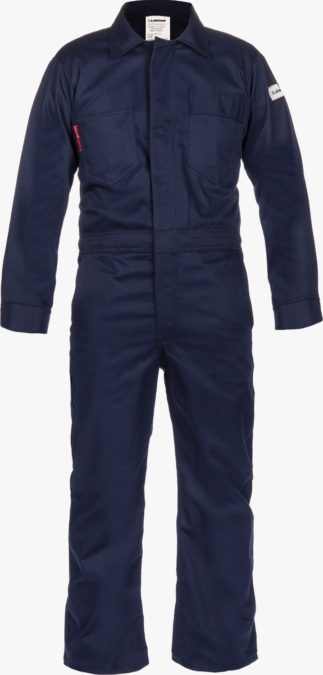 Lakeland 9 oz FR Fire Resistant Cotton Insulated Coverall Navy Blue Size 2XL New 