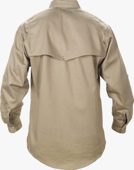 button down shirt back