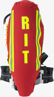 SCBA Cylinder Cover - Scba Red Front