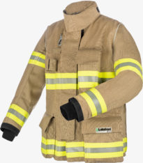 B2 Pleated Turnout Coat - Bp2207 G Lbp2291 Rotated Front