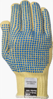 ShurRite Knit Glove made with Kevlar® - Dotted - 21 5352 Pd Back