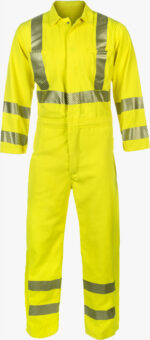 6.5 oz. Westex® DH Dual Certified Hi-Vis Coverall - Tsp010 L