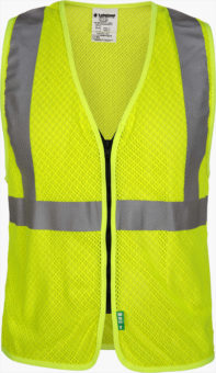 Class 2 FR/AR Static Dissipative Modacrylic Mesh High-Vis Vest - V10 Am0112 Zl Lo