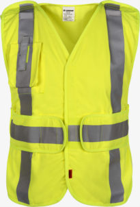 Class 2 FR/AR 5-Point Breakaway Hi-Vis Vest - V7 Afr0412 Vl Lo