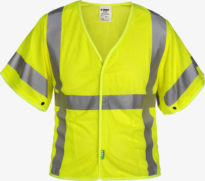 Class 3 FR Modacrylic Mesh Hi-Vis Vest with Sleeves - V8 Am0113 Vl Lo